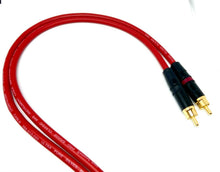 Load image into Gallery viewer, Pair Van Damme Neutrik Rean RCA Phono to RCA Phono Lead OFC Silver Plated Cable