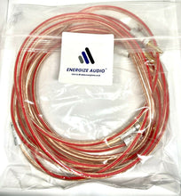 Load image into Gallery viewer, Speaker Cable High Quality Figure 8 OFC 2 x 2m Gold Banana Plugs Terminated Pair