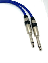 Load image into Gallery viewer, Guitar Music Lead Van Damme Pro Cable Rean NYS224 1/4" Straight Jack Connector