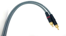 Load image into Gallery viewer, Pair Van Damme Neutrik Rean RCA Phono to RCA Phono Lead OFC Silver Plated Cable