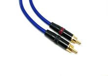 Load image into Gallery viewer, Pair Van Damme Neutrik Rean RCA Phono to RCA Phono Lead OFC Silver Plated Cable