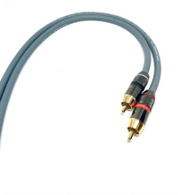 Load image into Gallery viewer, Pair Van Damme Custom RCA Cable Phono - Pro Audiophile Silver Plated Pure OFC