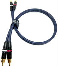 Load image into Gallery viewer, VAN DAMME Audio Twin Interconnect 268-500-000 Neutrik Rean Phono RCA Cable Pro