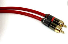 Load image into Gallery viewer, Pair Van Damme Custom RCA Cable Phono - Pro Audiophile Silver Plated Pure OFC