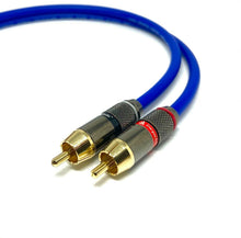 Load image into Gallery viewer, Pair Van Damme Custom RCA Cable Phono - Pro Audiophile Silver Plated Pure OFC