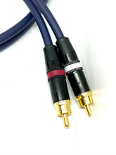 Load image into Gallery viewer, VAN DAMME Audio Twin Interconnect 268-500-000 Neutrik Rean Phono RCA Cable Pro
