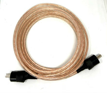 Load image into Gallery viewer, Pair 2 metre B&O Vintage Hi-Fi 2 pin DIN Schurter OFC Terminated Speaker Cables