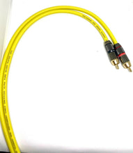 Load image into Gallery viewer, Pair Van Damme Custom RCA Cable Phono - Pro Audiophile Silver Plated Pure OFC