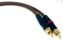 Load image into Gallery viewer, Pair Van Damme Neutrik Rean RCA Phono to RCA Phono Lead OFC Silver Plated Cable