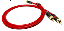 Load image into Gallery viewer, Pair Van Damme Custom RCA Cable Phono - Pro Audiophile Silver Plated Pure OFC