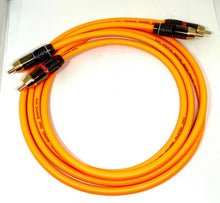Load image into Gallery viewer, Pair Van Damme Custom RCA Cable Phono - Pro Audiophile Silver Plated Pure OFC
