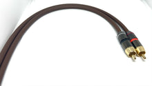 Load image into Gallery viewer, Pair Van Damme Custom RCA Cable Phono - Pro Audiophile Silver Plated Pure OFC
