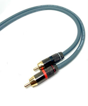 Load image into Gallery viewer, Pair Van Damme Custom RCA Cable Phono - Pro Audiophile Silver Plated Pure OFC