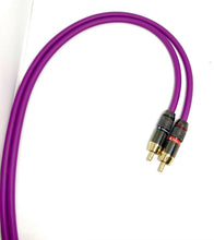 Load image into Gallery viewer, Pair Van Damme Custom RCA Cable Phono - Pro Audiophile Silver Plated Pure OFC