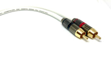 Load image into Gallery viewer, Pair Van Damme Custom RCA Cable Phono - Pro Audiophile Silver Plated Pure OFC
