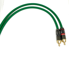 Load image into Gallery viewer, Pair Van Damme Custom RCA Cable Phono - Pro Audiophile Silver Plated Pure OFC