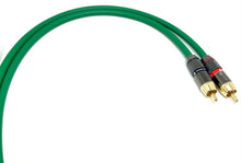 Load image into Gallery viewer, Pair Van Damme Custom RCA Cable Phono - Pro Audiophile Silver Plated Pure OFC