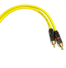 Load image into Gallery viewer, Pair Van Damme Custom RCA Cable Phono - Pro Audiophile Silver Plated Pure OFC