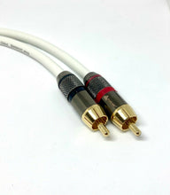 Load image into Gallery viewer, Pair Van Damme Custom RCA Cable Phono - Pro Audiophile Silver Plated Pure OFC