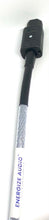 Load image into Gallery viewer, 1 METER Audiophile Audio Hi Fi Quality Mains SHIELDED Power Cable / PAT Tested