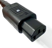 Load image into Gallery viewer, 1 METER Audiophile Audio Hi Fi Quality Mains SHIELDED Power Cable / PAT Tested