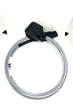 Load image into Gallery viewer, 1 METER Audiophile Audio Hi Fi Quality Mains SHIELDED Power Cable / PAT Tested