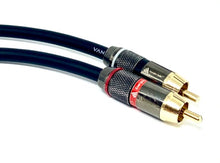 Load image into Gallery viewer, Energize Audio Custom RCA Pair Van Damme Phono Cables - Pro Audiophile Silver Plated Pure OFC