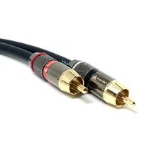 Load image into Gallery viewer, Energize Audio Custom RCA Pair Van Damme Phono Cables - Pro Audiophile Silver Plated Pure OFC