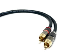 Load image into Gallery viewer, Energize Audio Custom RCA Pair Van Damme Phono Cables - Pro Audiophile Silver Plated Pure OFC