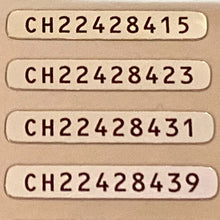 Load image into Gallery viewer, Game Boy Color Replacement Serial No. Label Sticker GBC-001