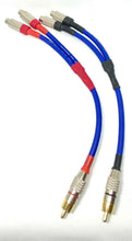 Load image into Gallery viewer, Van Damme 20cm RCA PHONO Y SPLITTER CABLE ADAPTER 1 Male To 2 x Female X 2
