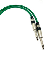 Load image into Gallery viewer, Guitar Music Lead Van Damme Pro Cable Rean NYS224 1/4&quot; Straight Jack Connector
