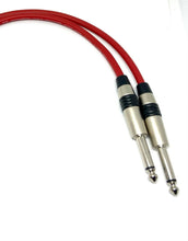Load image into Gallery viewer, Guitar Music Lead Van Damme Pro Cable Rean NYS224 1/4&quot; Straight Jack Connector
