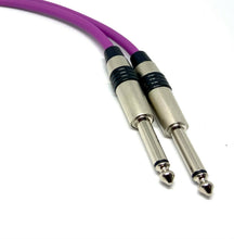 Load image into Gallery viewer, Guitar Music Lead Van Damme Pro Cable Rean NYS224 1/4&quot; Straight Jack Connector
