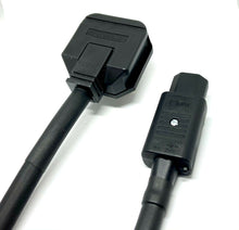 Load image into Gallery viewer, Titanex HO7RN-F 2.5mm Nexans Black Rubber Mains Power Cable 3g2.5 UK - IEC Audio
