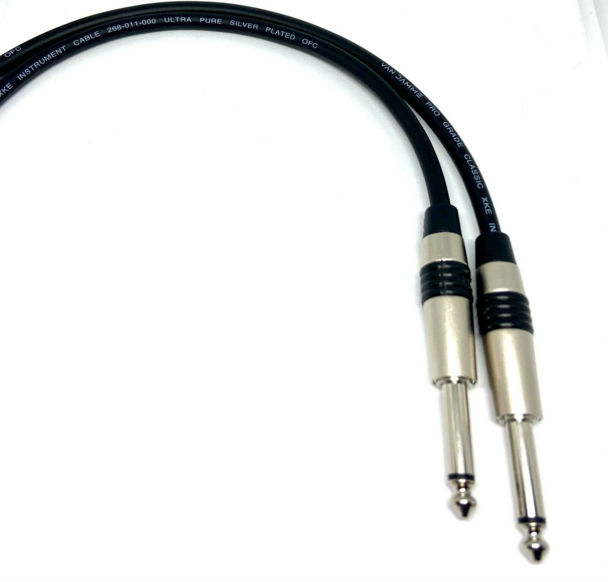 Guitar Music Lead Van Damme Pro Cable Rean NYS224 1/4