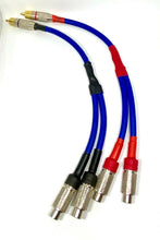Load image into Gallery viewer, Van Damme 20cm RCA PHONO Y SPLITTER CABLE ADAPTER 1 Male To 2 x Female X 2
