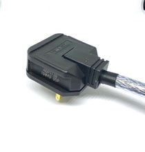 Load image into Gallery viewer, 1 METER Audiophile Audio Hi Fi Quality Mains SHIELDED Power Cable / PAT Tested
