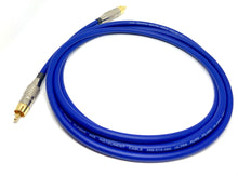 Load image into Gallery viewer, Gold Plated RCA to RCA Custom Van Damme Audio Cable For Sub Woofer
