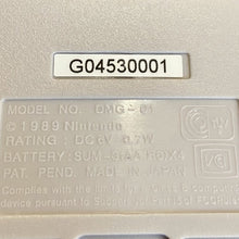 Load image into Gallery viewer, Gameboy Game boy DMG-01 Replacement Serial Number Sticker Label DMG-01
